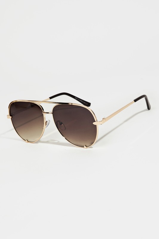 Classic Aviator Frame Sunglasses