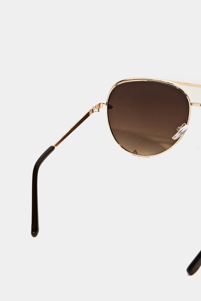 Classic Aviator Frame Sunglasses - Image 2