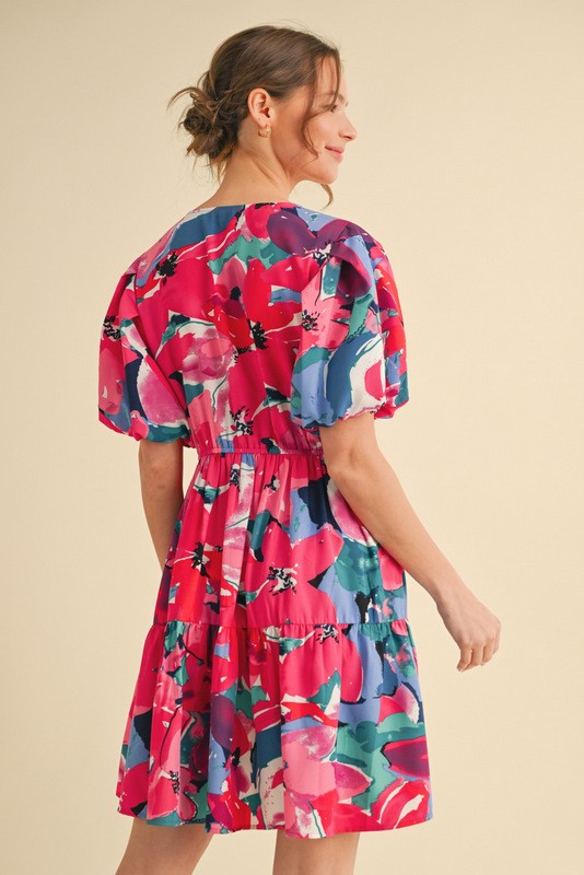 Floral Babydoll Dress - Image 4
