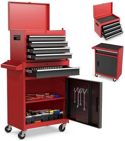 Tool Chest, 5 Drawers Rolling