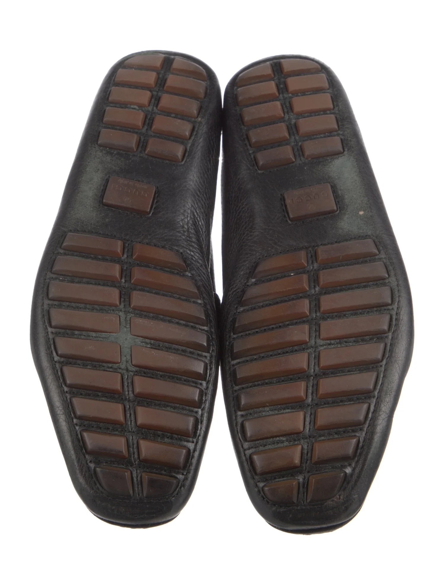 Gucci Vintage Bamboo Accent Drivers - Image 3