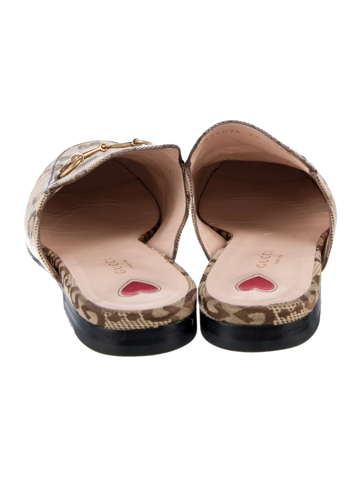 GG Canvas Canvas Mules - Image 3