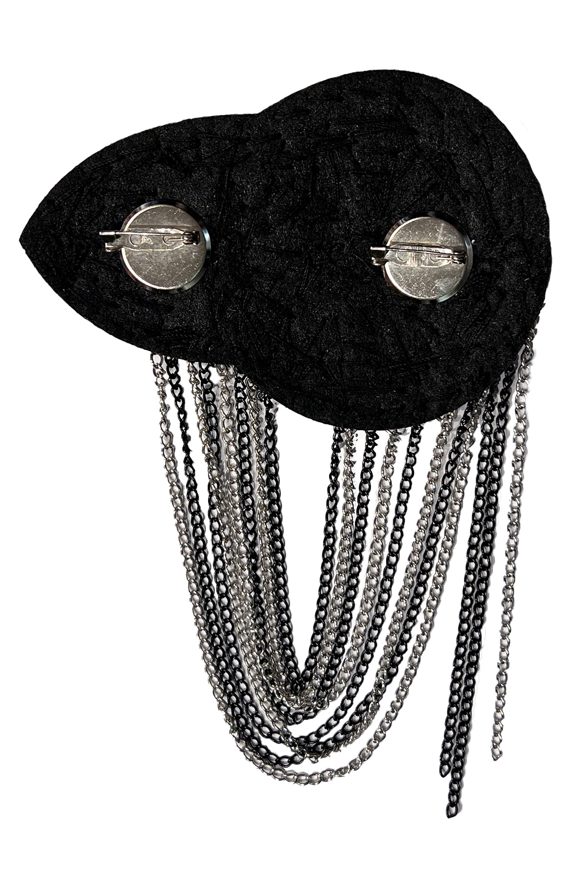 Double Breasted Dress with a Brooch - Image 7