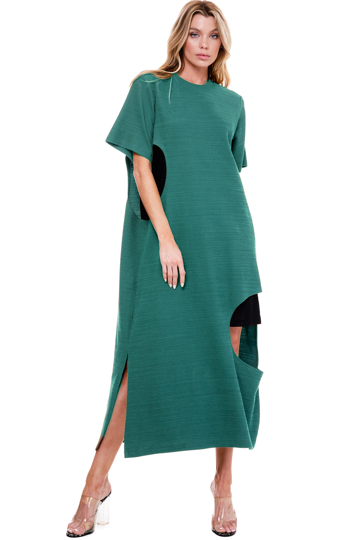Cutout Maxi Casual Dress - Image 4