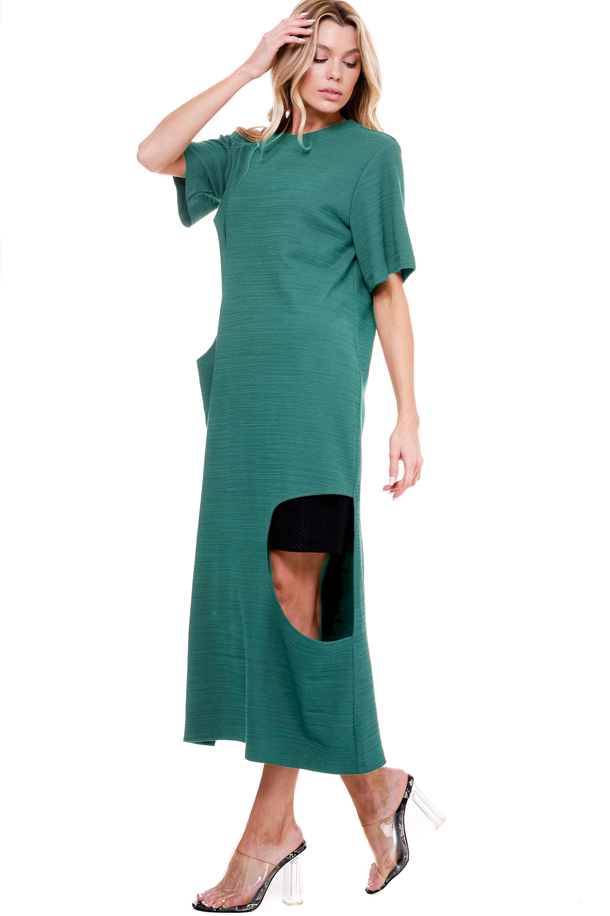 Cutout Maxi Casual Dress - Image 5