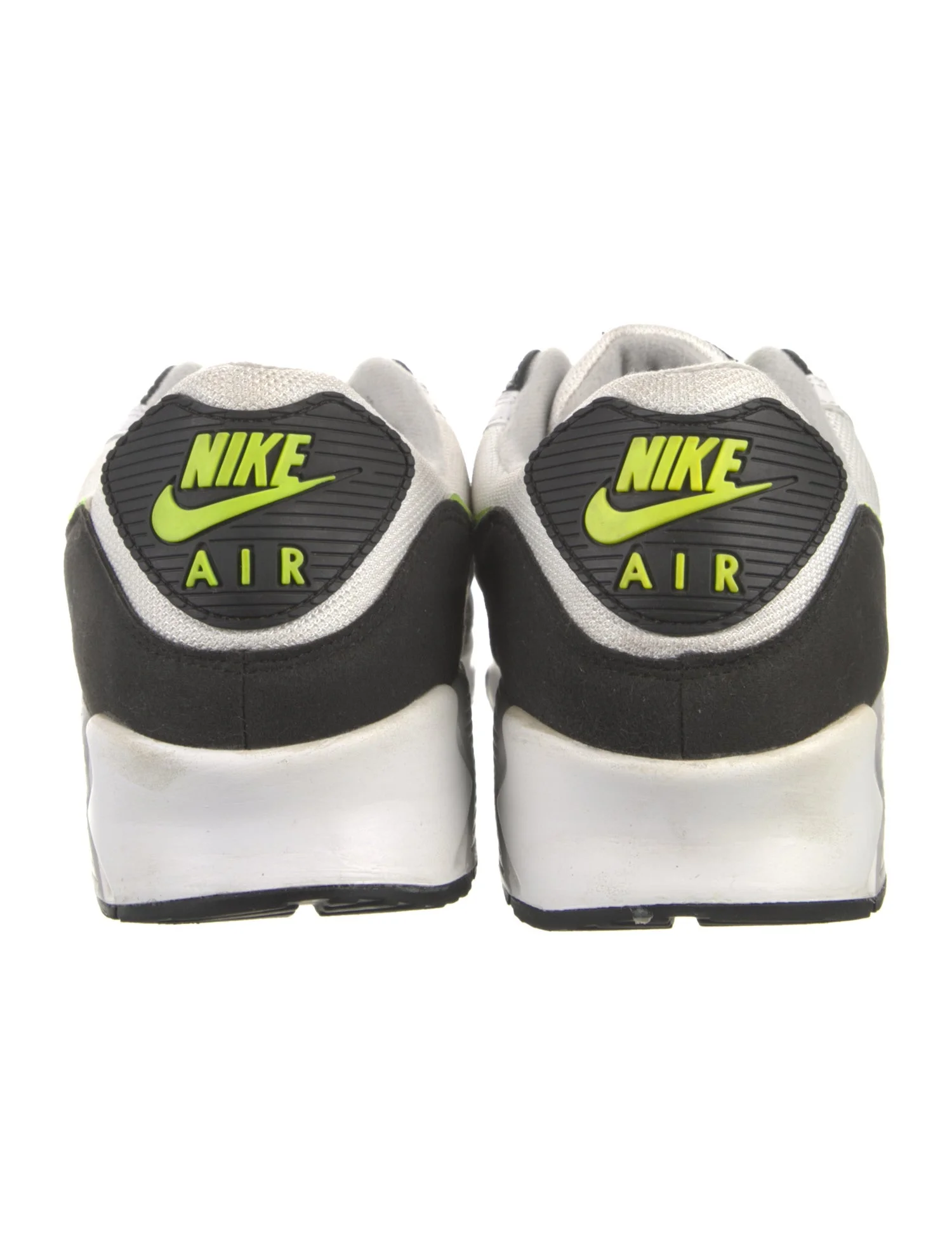 Nike Air Max 90 White Lime Sneakers - Image 3
